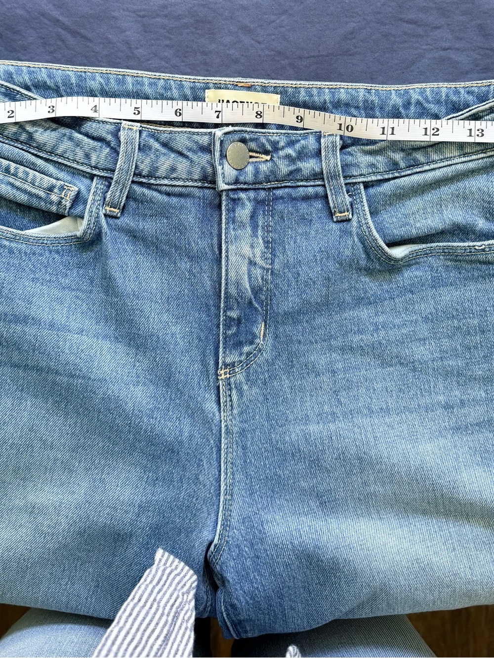L'AGENCE High Rise Wide Leg Jeans - Picture 5 of 7